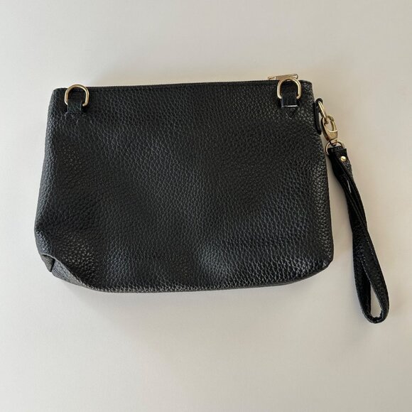 Nicole Miller Wristlet Clutch With Colorblock Design & Pink Interior - Picture 5 of 7